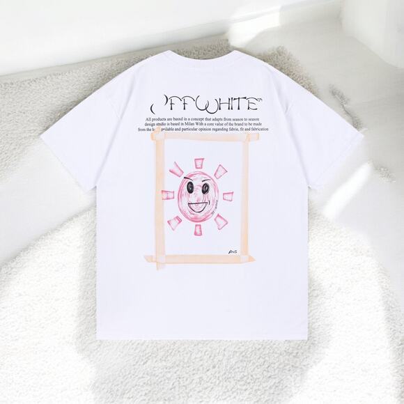 OFF-WHITE Crew neck, short sleeves Size: L - Picture 2 of 7